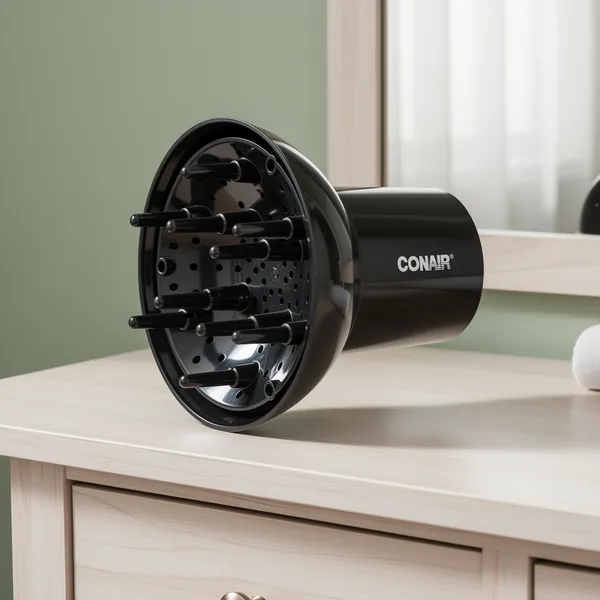Conair Hair Dryer Diffuser Attachment, Black