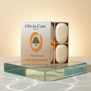Olivia Care Bath & Body Bar Mandarin Soap, 4-Pack