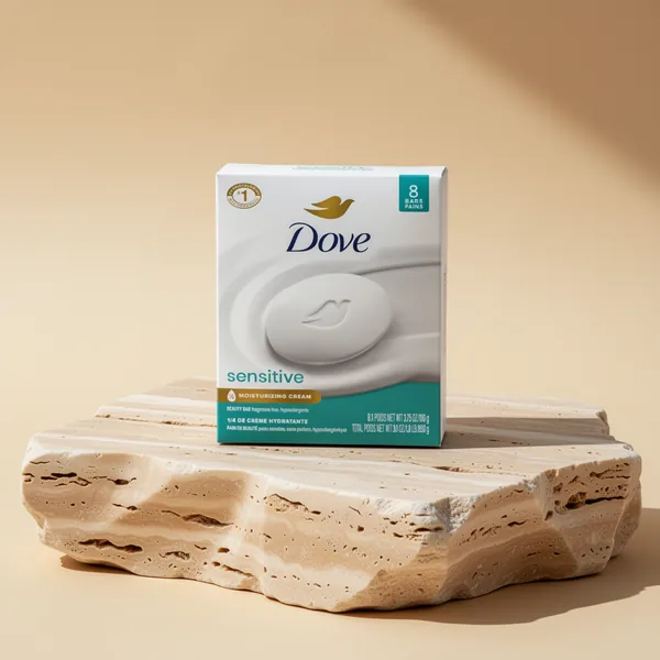 Dove Beauty Bar Soap, 3.75 oz, 8 Bars
