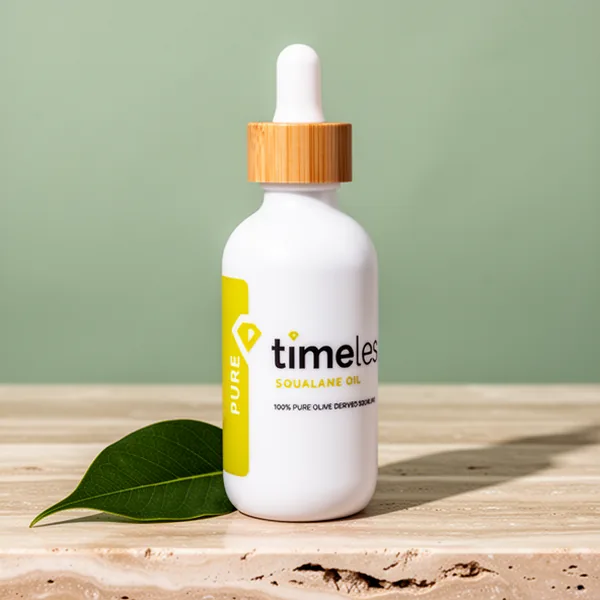 Timeless Squalane Oil Plant-Based Dry Oil, 2 fl oz