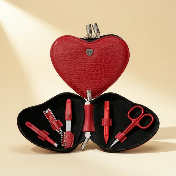 3 Swords Germany Brand Quality Manicure Pedicure Grooming Kit, 5 Pieces