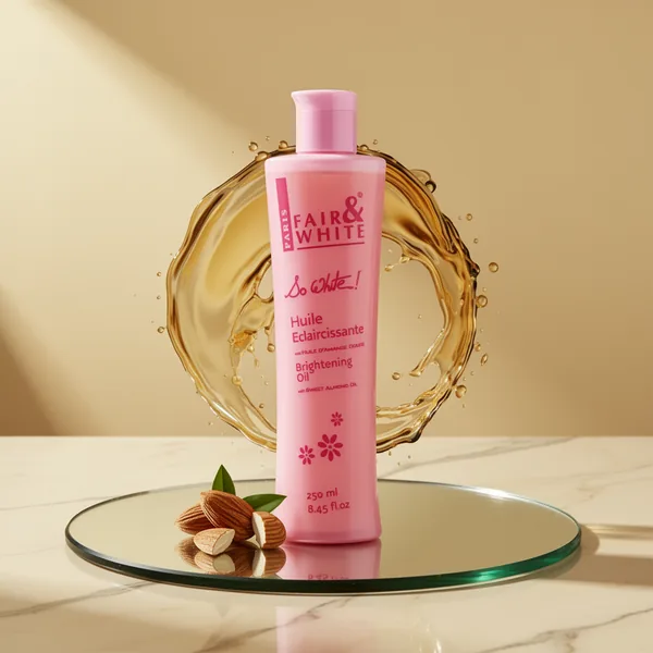 Fair & White So White Body Oil, 8.45 fl oz