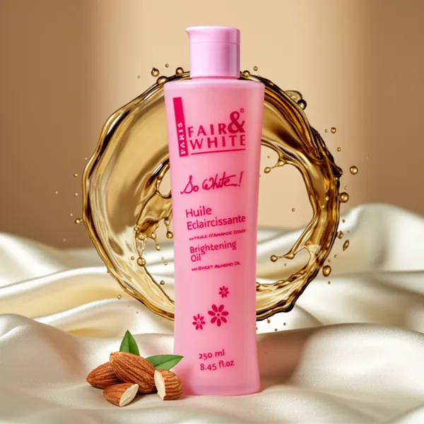 Fair & White So White Body Oil, 8.45 fl oz