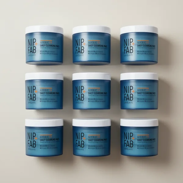 Nip+fab Glycolic Fix Daily Cleansing Pads, 60 Count