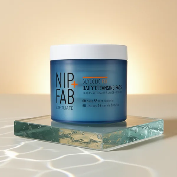 Nip+fab Glycolic Fix Daily Cleansing Pads, 60 Count