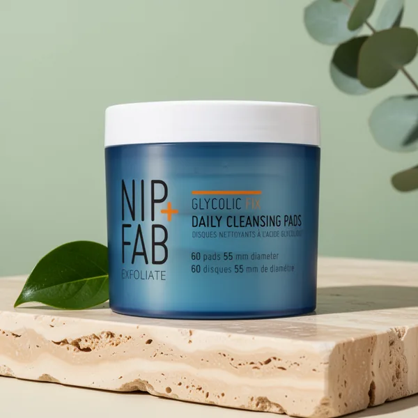 Nip+fab Glycolic Fix Daily Cleansing Pads, 60 Count