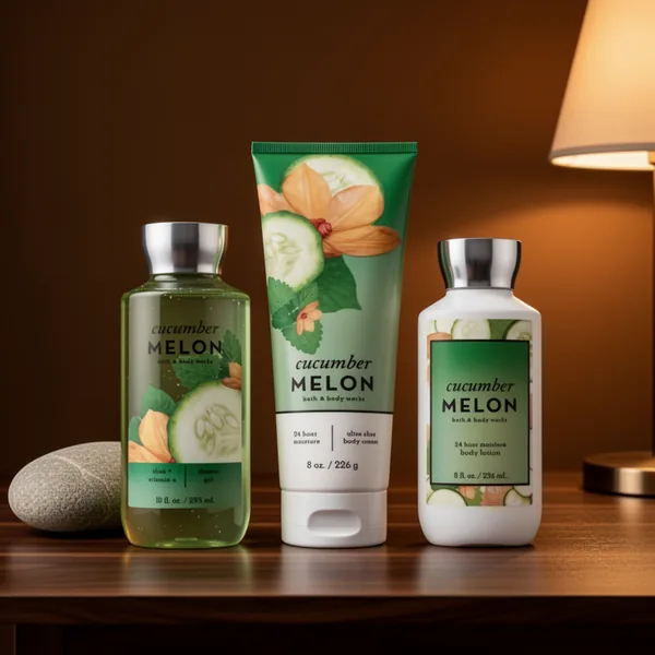 Bath & Body Works Signature Collection Cucumber Melon Gift Set