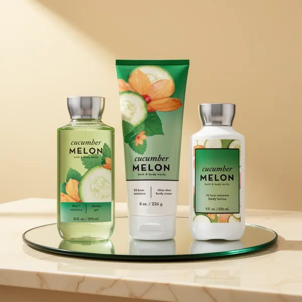 Bath & Body Works Signature Collection Cucumber Melon Gift Set