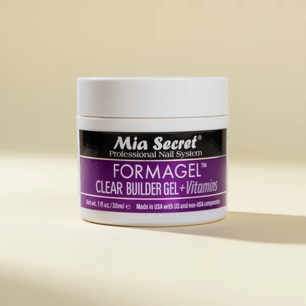 Mia Secret Nail System Formagel Clear Builder Gel for Nails, 1 oz