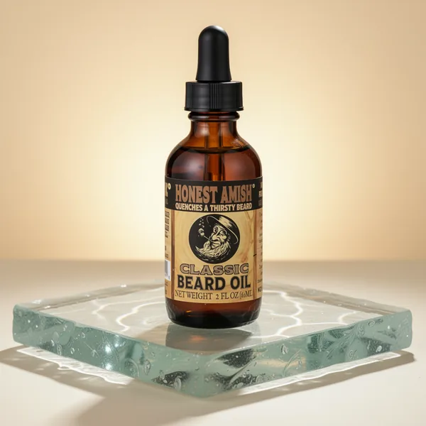 Honest Amish Beard Oil for Men, 2 oz