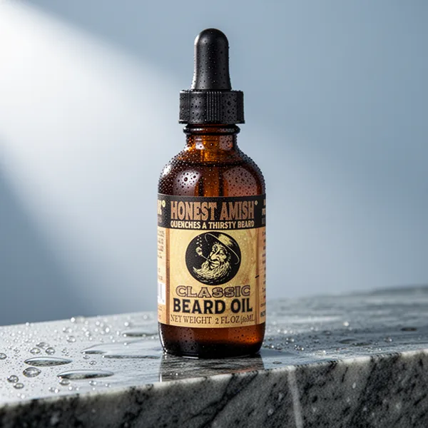 Honest Amish Beard Oil for Men, 2 oz