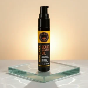 GIBS Beard Hair & Tattoo Oil Softens & Strengthens Beard Growth