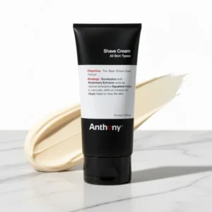 Anthony Shaving Cream for Sensitive Skin, 6 fl oz