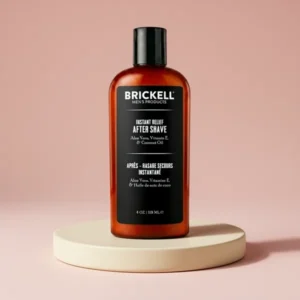 Brickell Men's Instant Relief Aftershave for Men, 4 oz