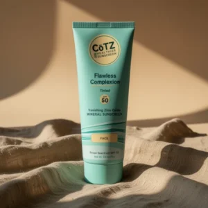 CoTZ Flawless Complexion Lightly Tinted Facial Mineral Sunscreen, 2.5 oz