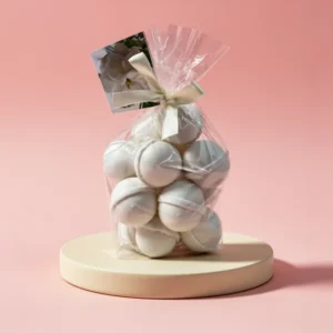 Spa Pure Gardenia Bath Bomb 14 Bath Fizzies with Shea Butter, 12 oz