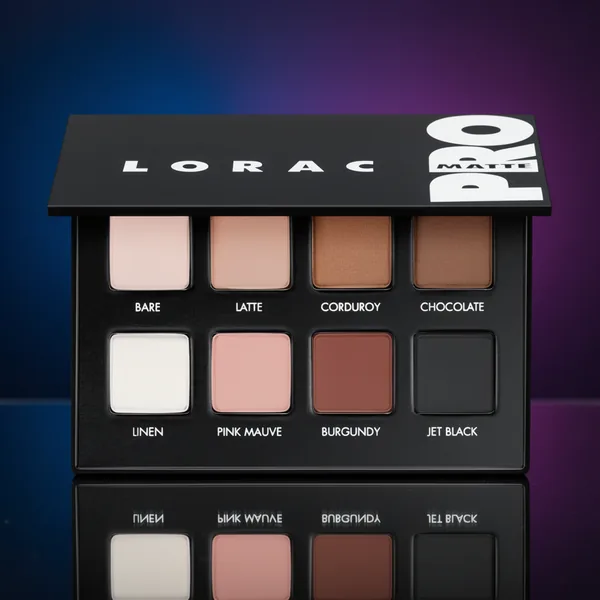 LORAC Pro Matte & Shimmer Eyeshadow Palette