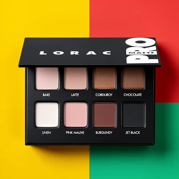LORAC Pro Matte & Shimmer Eyeshadow Palette