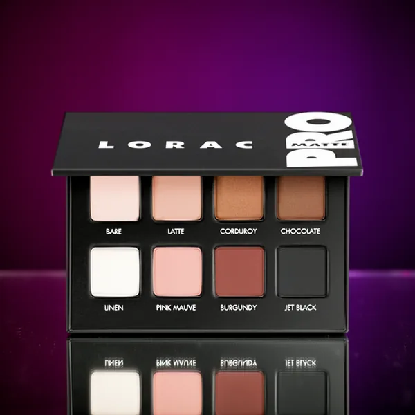 LORAC Pro Matte & Shimmer Eyeshadow Palette