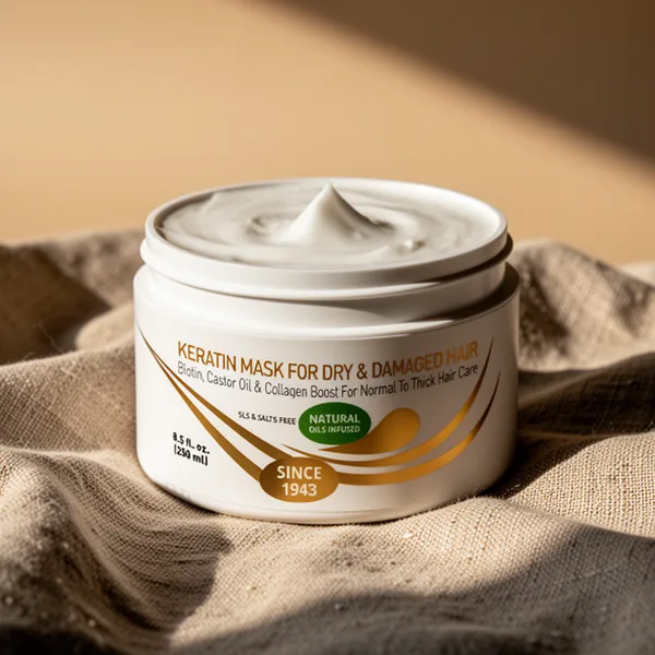 Vitamins Hair Cosmetics Keratin Hair Mask