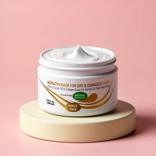 Vitamins Hair Cosmetics Keratin Hair Mask