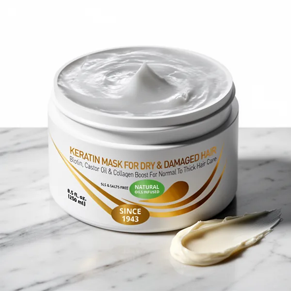 Vitamins Hair Cosmetics Keratin Hair Mask