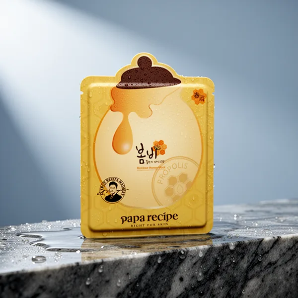 Papa Recipe Bombee Honey Mask, 25 g, 10 Sheets