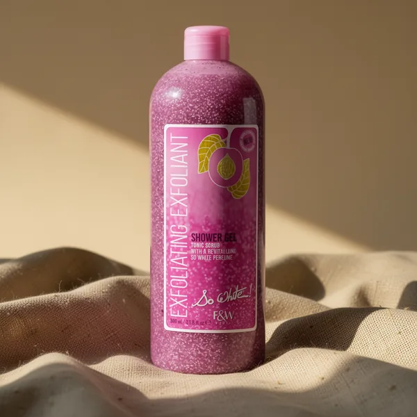 Fair & White So White Exfoliating Shower Gel, 31.8 fl oz