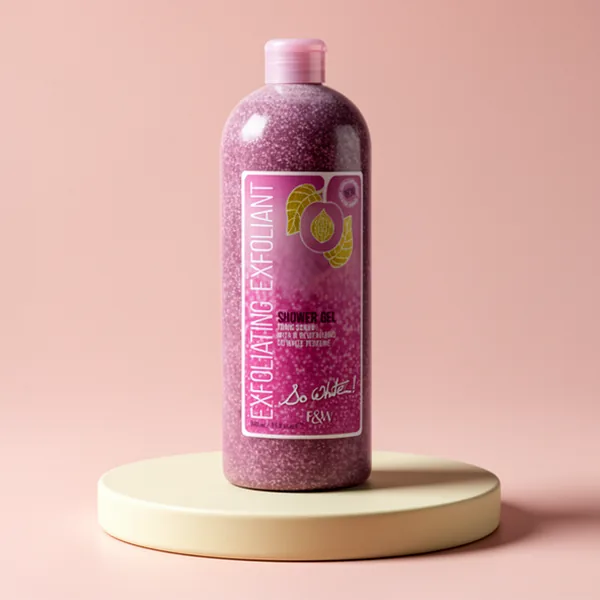 Fair & White So White Exfoliating Shower Gel, 31.8 fl oz