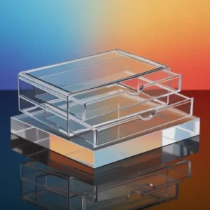 Sorbus Acrylic Drawers Clear Makeup Organizer