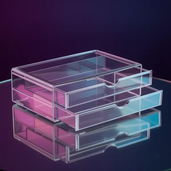 Sorbus Acrylic Drawers Clear Makeup Organizer