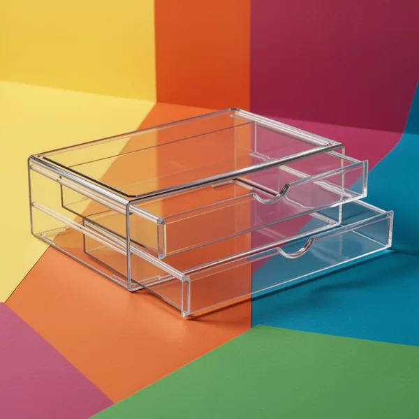 Sorbus Acrylic Drawers Clear Makeup Organizer