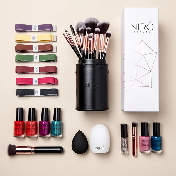 Niré Beauty Professional Makeup Brush Set, 15 Pieces