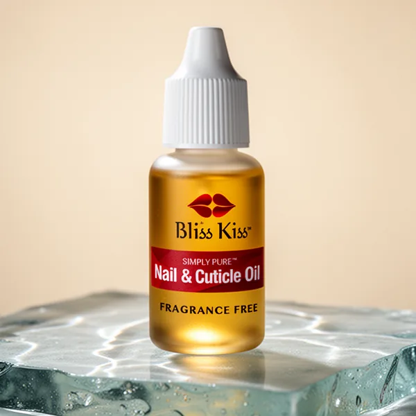 Bliss Kiss Simply Pure Nail and Cuticle Oil, 0.5 oz