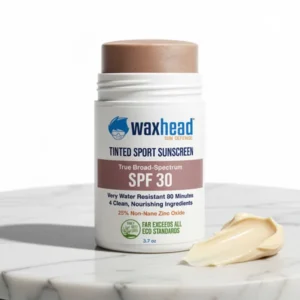 Waxhead Tinted Reef Safe Zinc Oxide Sunscreen Stick, 3.7 oz