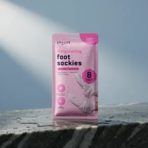 SpaLife Moisturizing Foot Sockies Foot Mask, 8-Pack