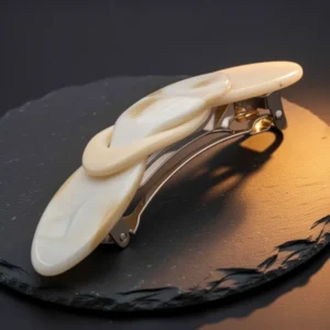 Camila Paris CP2337 French Hair Barrette Clip for Girls Handmade