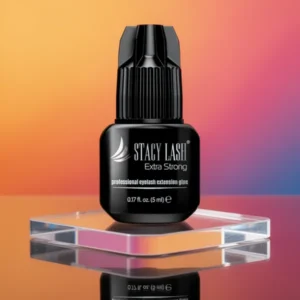 STACY Lash Extra Strong Lash Extension Glue 0.5-1 Sec Dry/Retention, 0.17 fl oz