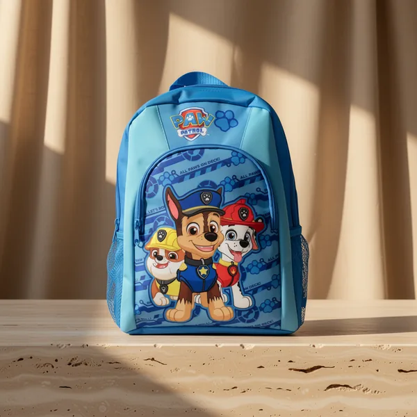 Paw Patrol Backpack Chase Rubble Marshall