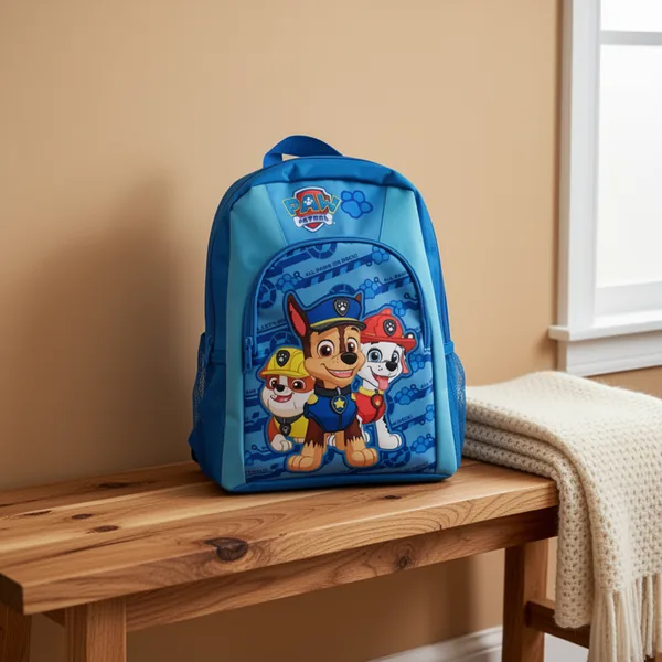 Paw Patrol Backpack Chase Rubble Marshall