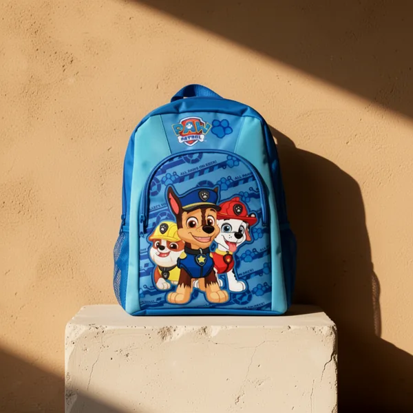 Paw Patrol Backpack Chase Rubble Marshall