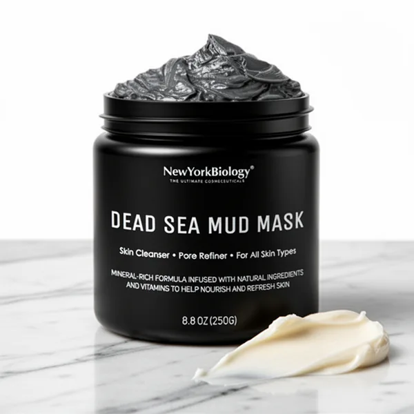 York Biology Dead Sea Mud Mask for Face, 8.8 oz