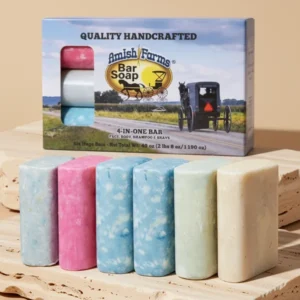 Amish Farms Bar Soap, 5 oz, 6 Bars