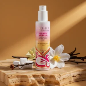 Pacifica Island Vanilla Hair Mist Perfume and Full Body Spray, 6 oz