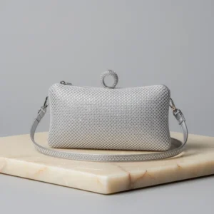 Dexmay Rhinestone Clutch Purse