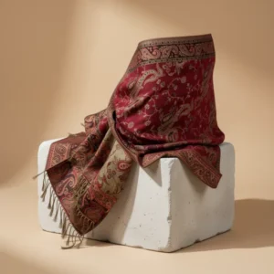 Achillea Reversible Paisley Pashmina
