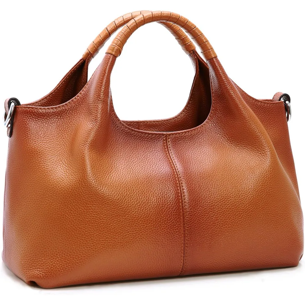 Iswee leather satchel in Sorrel, photo 1