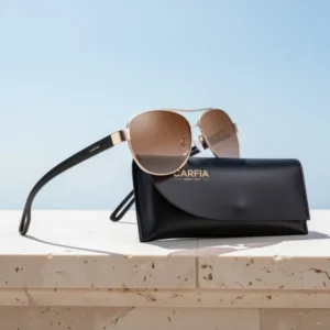 CARFIA Aviator Polarized Sunglasses for Women