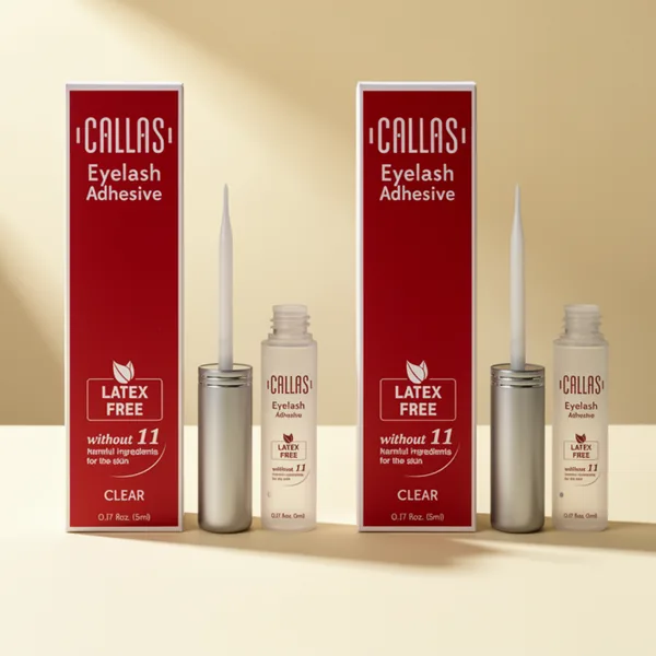 Eyelash Adhesive Clear, 2 Sets