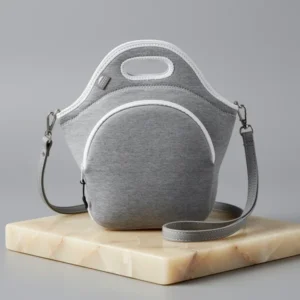 Insulated Large Neoprene Lunch Bag for Women, 13.5-Inch